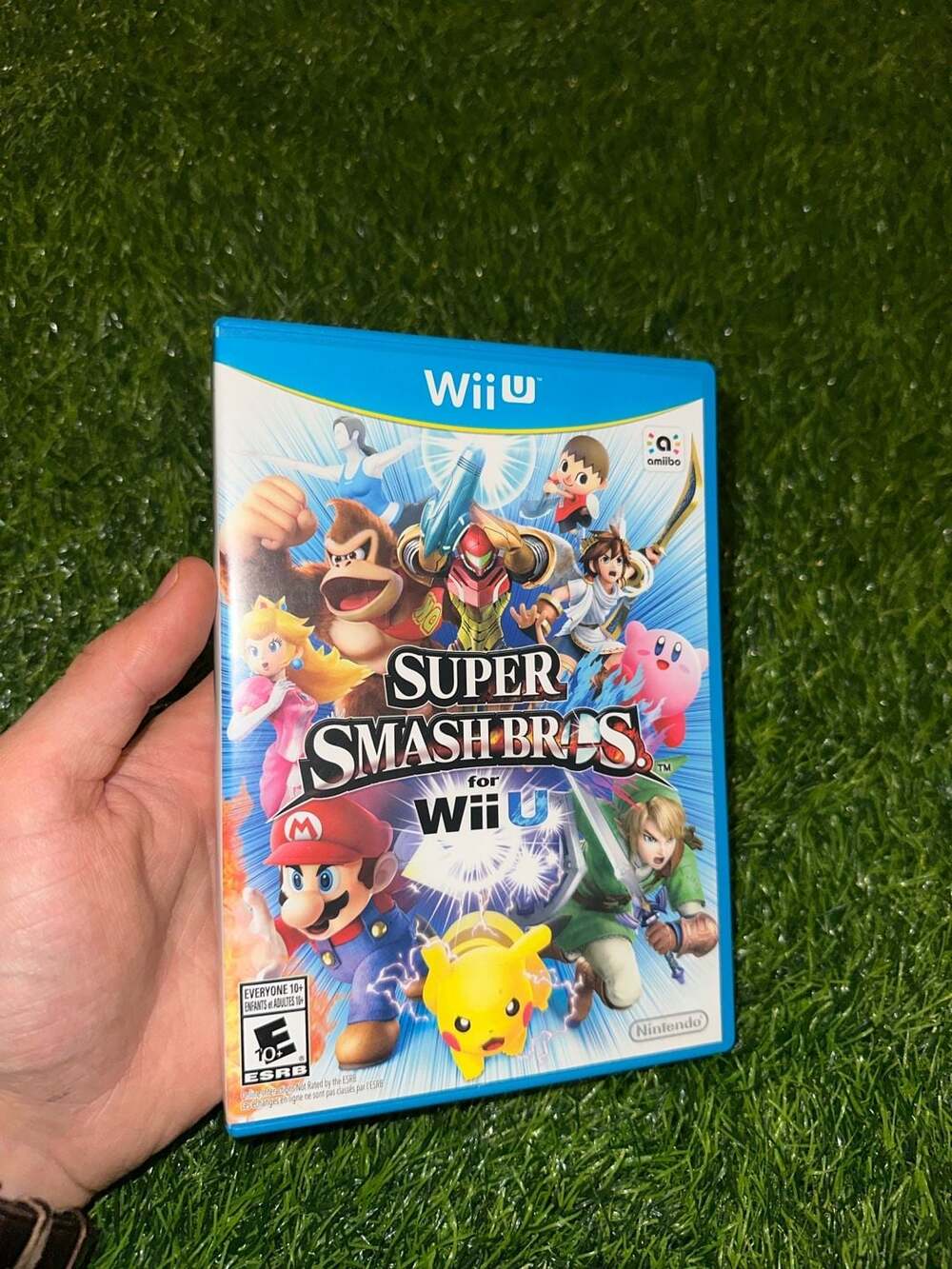 Nintendo Super Smash Bros for Wii U Video Game Complete with Case